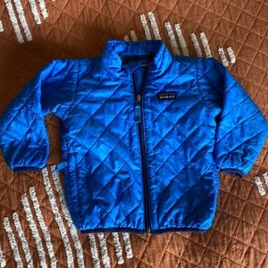 12 month (12M) PATAGONIA blue down sweater